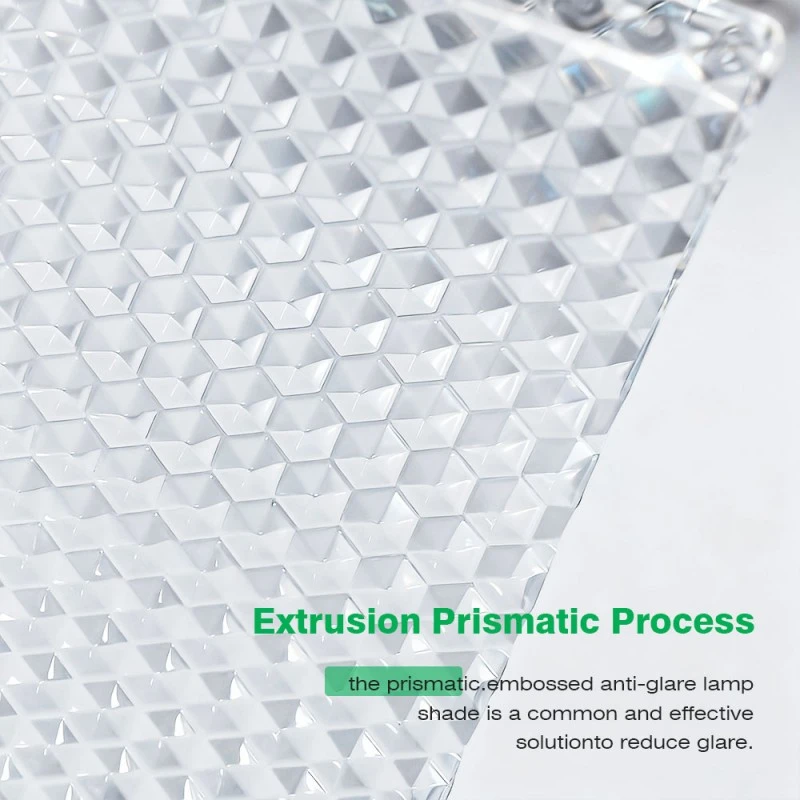 Acryl reliëf extrusie lampenkap