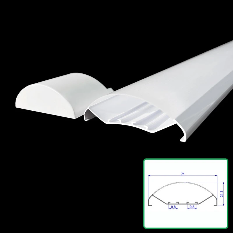 Geëxtrudeerde tweekleurige zuiveringslamp Geëxtrudeerde tweekleurige zuiveringslamp